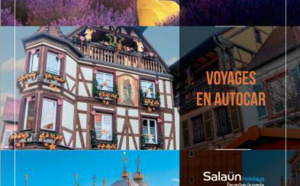 Salaün Holidays fait paraître deux brochures "Autocars" spéciales France et Europe