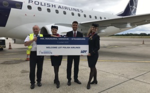 LOT Polish Airlines débarque à l'aéroport de Strasbourg