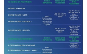 DOM-TOM : retour des motifs impérieux en Martinique pour les non-vaccinés
