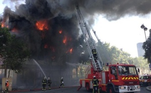 Paris : gros incendie dans le 7e arrondissement