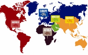Tourisme international : arrivées en hausse de 5% au premier semestre 2013