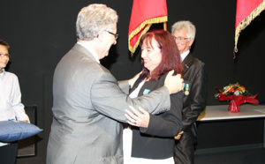 ENAC : Evelyne Berthou et Marc Houalla décorés de la croix de chevalier de l’Ordre National du Mérite