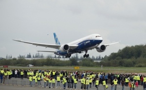 Boeing : premier vol d'essai réussi pour le B787-9 Dreamliner