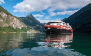 Hurtigruten baptise son navire à propulsion hybride MS Fridtjof Nansen