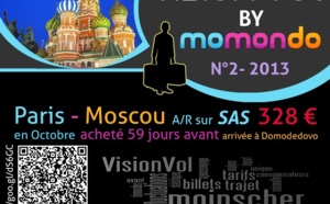 Le trajet Paris-Moscou passé à la loupe par Momondo
