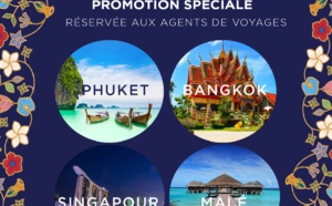 Thaïlande, Singapour, Maldives : offre spéciale agent de voyages !