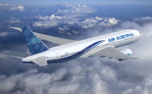 Réunion : Air Austral plane sur un petit nuage