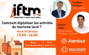 IFTM : un workshop sur "Comment digitaliser les activités du tourisme local ?"
