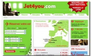 Marseille/Casablanca : Jet4You.com s'implante au départ de MP²