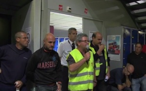 Aéroport de Marseille : les salariés CGT d'Air France se mobilisent pour leurs emplois