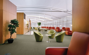 Air Canada : un nouveau salon design à l'aéroport de Francfort