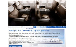 OpenSkies : 5 A/R Paris-New York en jeu pour un challenge des ventes