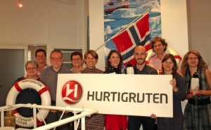 Hurtigruten célèbre les 10 ans de son bureau en France