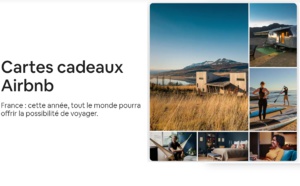 Airbnb présente sa carte cadeau