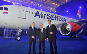 Décollage d'Air Serbia