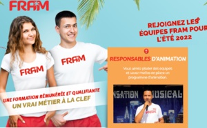 FRAM recrute 50 animateurs pour l’été 2022