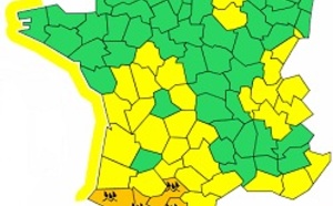 Météo France : 4 départements du Sud-Ouest en vigilance orange aux pluies