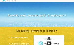 Option Way : c'est le client qui choisit le prix de son billet d'avion