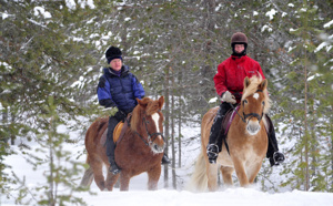 Réveillons insolites : un Nouvel An à cheval en Laponie