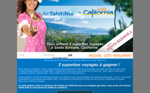 Californie : challenge de ventes de Visit California et Air Tahiti Nui
