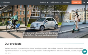 fluctuo est une start-up française spécialisée dans la collecte, le traitement et la diffusion de données sur les services de mobilité partagée (vélos, trottinettes, scooters et voitures).- DR