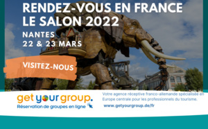 Get Your Group : présent au Salon Rendez-vous en France 2022 avec une nouvelle page pour les prestataires