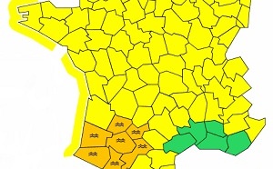 Crues : 7 départements du Sud-Ouest en alerte orange