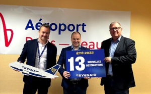 Paris - Beauvais : Ryanair lance 13 nouvelles destinations