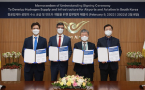 Korean Air : un protocole d'accord pour promouvoir l'aviation à hydrogène