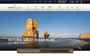 Australie à la carte repense le design et le contenu de son site Internet