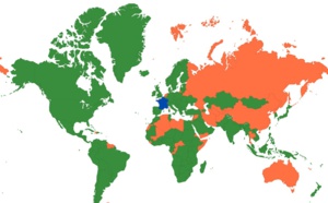 Costa Rica, Royaume-Uni, Turquie... Une quarantaine de nouveaux pays classés en "vert" par la France