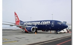 Sky Europe à fond sur Paris-Vienne
