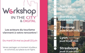 La tournée des Workshops In The City débutera le 24 mai à Nantes et passera par 5 villes en France. Inscrivez-vous ! - DR