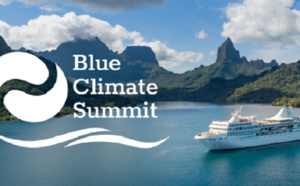 Du 14 au 20 mai 2022, le Blue Climate Summit a lieu sur le Paul Gauguin en Polynésie Française - @Ponant