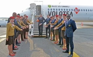 Volotea décore un avion aux couleurs du FC Nantes