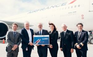 Le mardi 17 mai, Air France a inauguré sa nouvelle liaison directe entre Paris-Charles de Gaulle et la ville canadienne - @ Air France