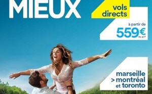 Air Transat : nouvelle campagne d'affichage en province