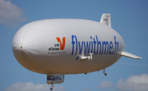 Val d'Oise : le dirigeable AirShip fait son retour dans le ciel parisien