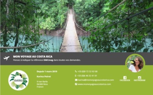 Mon Voyage au Costa Rica renouvelle sa présence sur DestiMag
