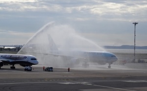 Le premier vol charter en provenance de la Corée du Sud atterrit à Marseille Provence