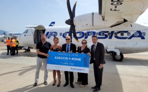 Air Corsica mise sur le marché italien pour se développer