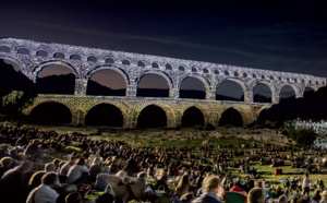 D’Uzès l’estivale, au Pont du Gard sous les étoiles