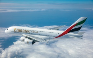 Une 3e fréquence assurée en Airbus A380 (©Emirates Airlines)