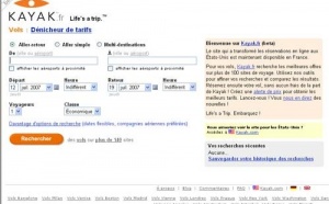 Kayak.fr débarque en France