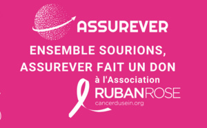 Octobre Rose : ASSUREVER soutient la lutte contre les cancers du sein avec l’Association Ruban Rose 
