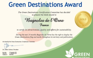 Bagnoles de l’Orne Normandie labellisée "Green Destinations"