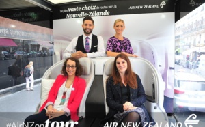 Air New Zealand : comment voyager couché en classe éco ?