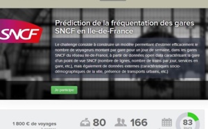 La SNCF souhaite prédire la fréquentation des gares d’Ile-de-France La SNCF souhaite prédire la fréquentation des gares d’Ile-de-France