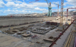 Marseille : le Port rénove sa Forme 10 pour réparer les plus gros navires de croisières