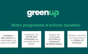 Toutes les marques du Groupe Marietton adhèrent au programme RSE "Green Up"